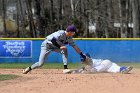 Baseball vs Emerson  Wheaton College Baseball vs Emerson College. - Photo By: KEITH NORDSTROM : Wheaton, Baseball